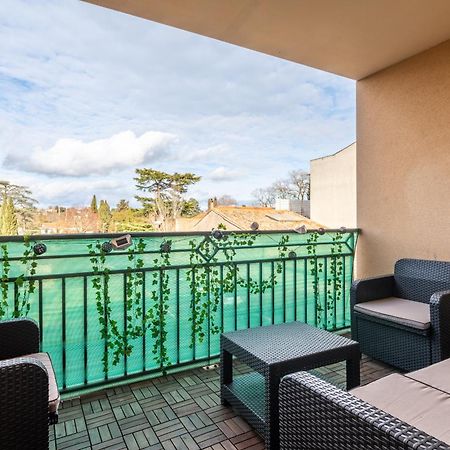 L'Ecrin Jardin Des Remparts - Parking Prive - Terrasse Apartamento Carcassonne Exterior foto